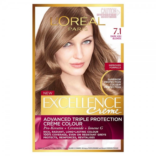 L Oreal Excellence Creme Hair Color Shade 7 1 See You